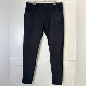 Theory Charcoal Buttoned Trousers